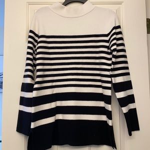 Black and White Stripe Sweater